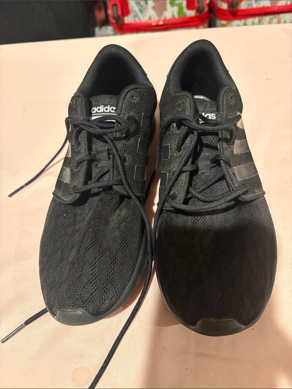 adidas Black Men's Athletic Running Shoes